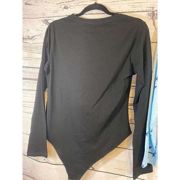 Amazon Body suits Size XL Black and Blue with Anchors - Picture 9 of 9